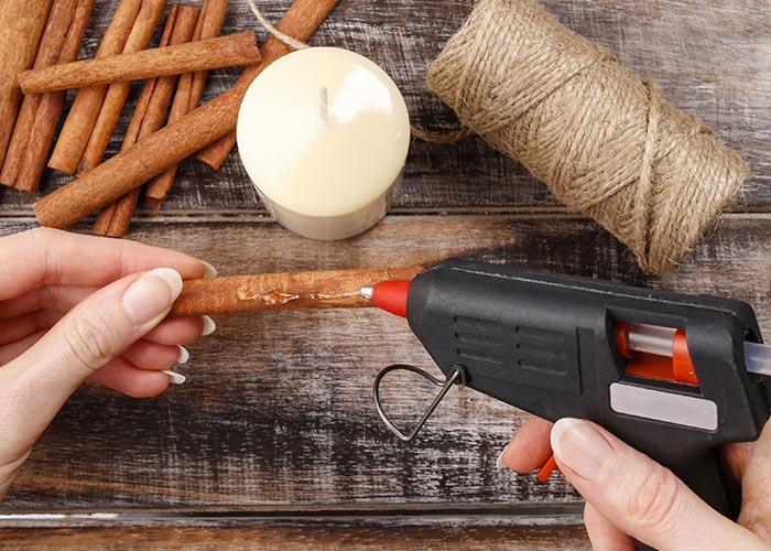 Cinnamon Candle DIY Step 2