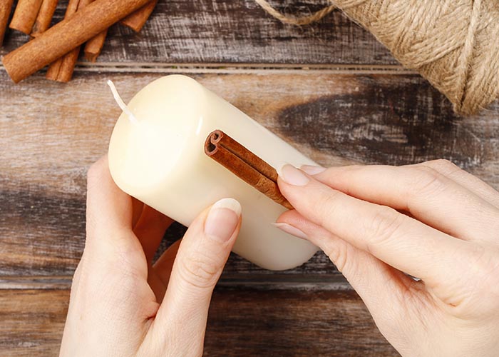 Cinnamon Candle DIY Step 3