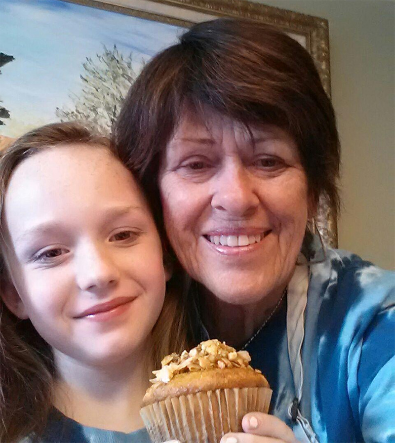 Aunt Patty and Ellie