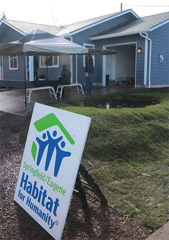 Habitat for Humanity House Completed