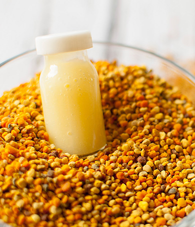 Royal Jelly in Bee Pollen