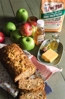 Cheddar Apple Bread Vert