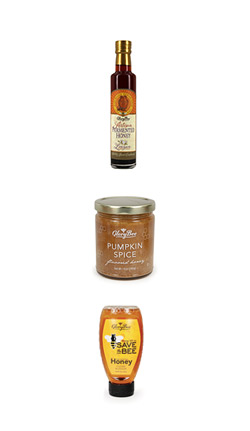 Honey Vinegar, Pumpkin spice honey, save the bee honey