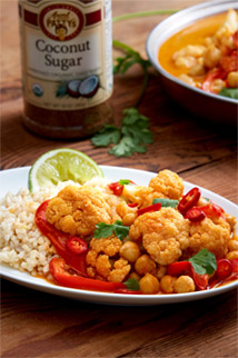 Chickpea Cauliflower Curry With Sugar