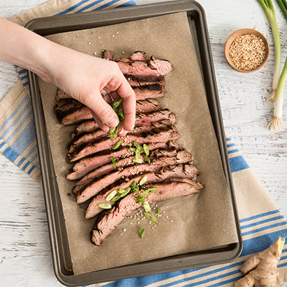 Flank Steak Korean Style