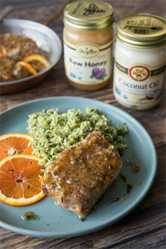 Pork Chops on plate