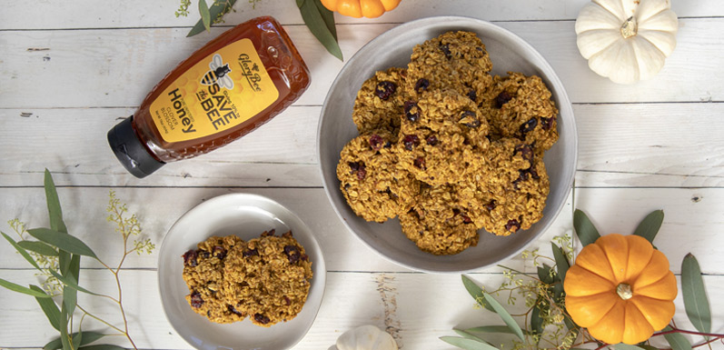 Pumpkin Spice Breakfast Cookies - Glorybee Blog